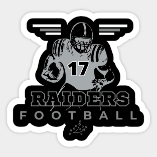 Las Vegas Football Vintage Style Sticker